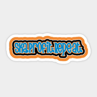 Ska Profit Repeat 3rd Wave Sticker